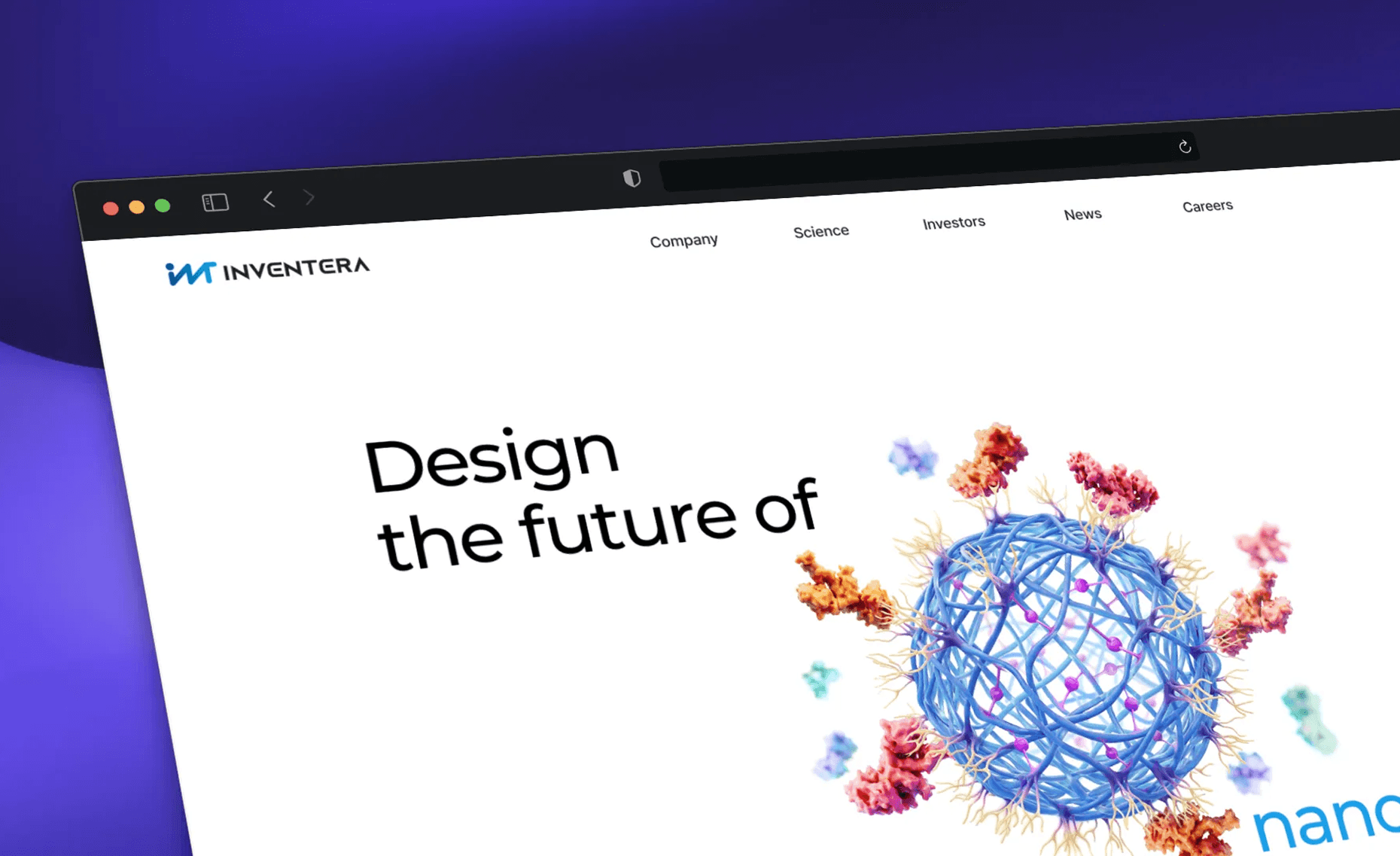 Inventera exhibition booth showcase